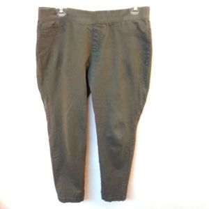 Women's Skinny Jeans size 12 Faded Glory Olive